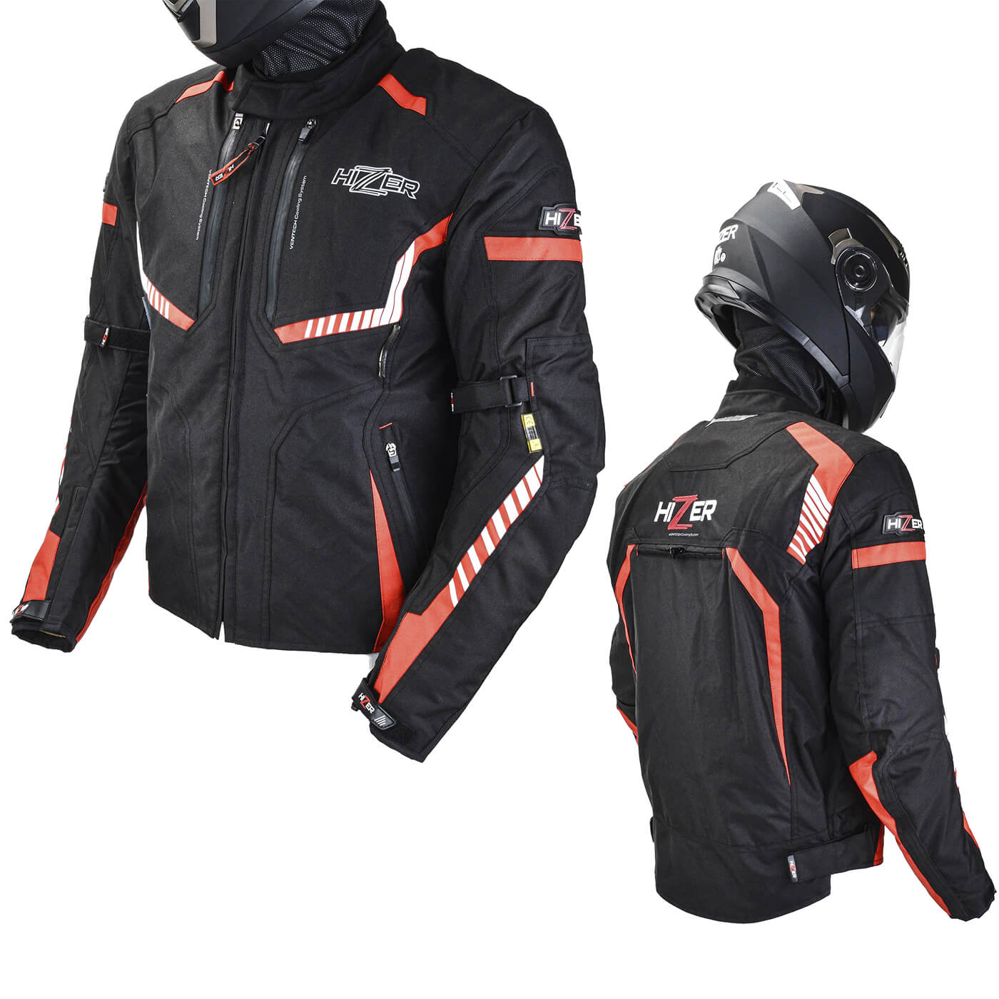 Куртка мотоциклетная (текстиль) HIZER AT-2119 (XL)